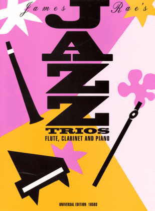 Book cover for Jazz Trios, Flute/Clarinet/Piano