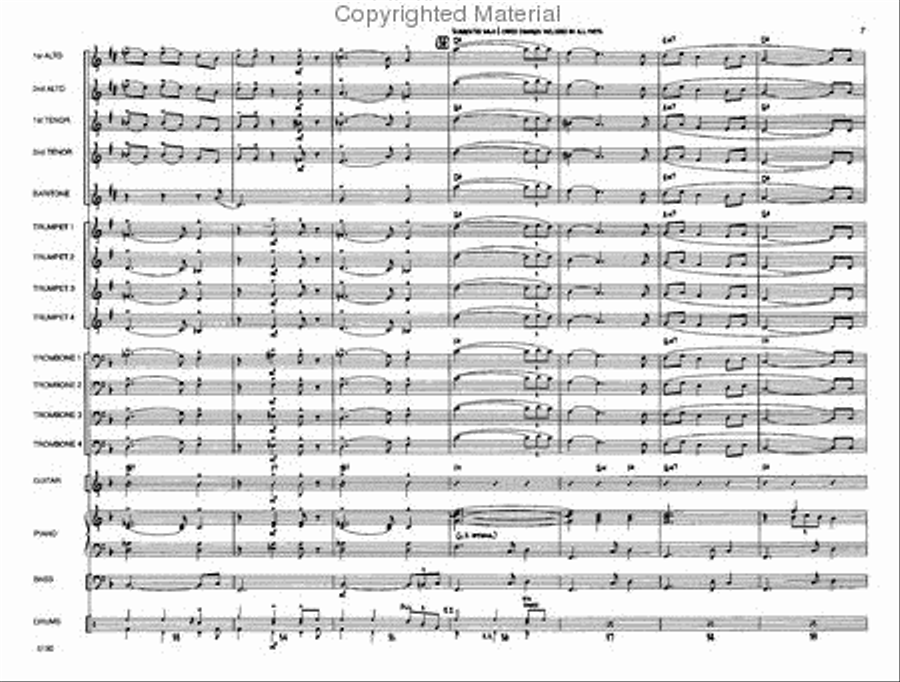 Away In A Manger Away In A Manger Jazz Ensemble scores gallery preview page 6