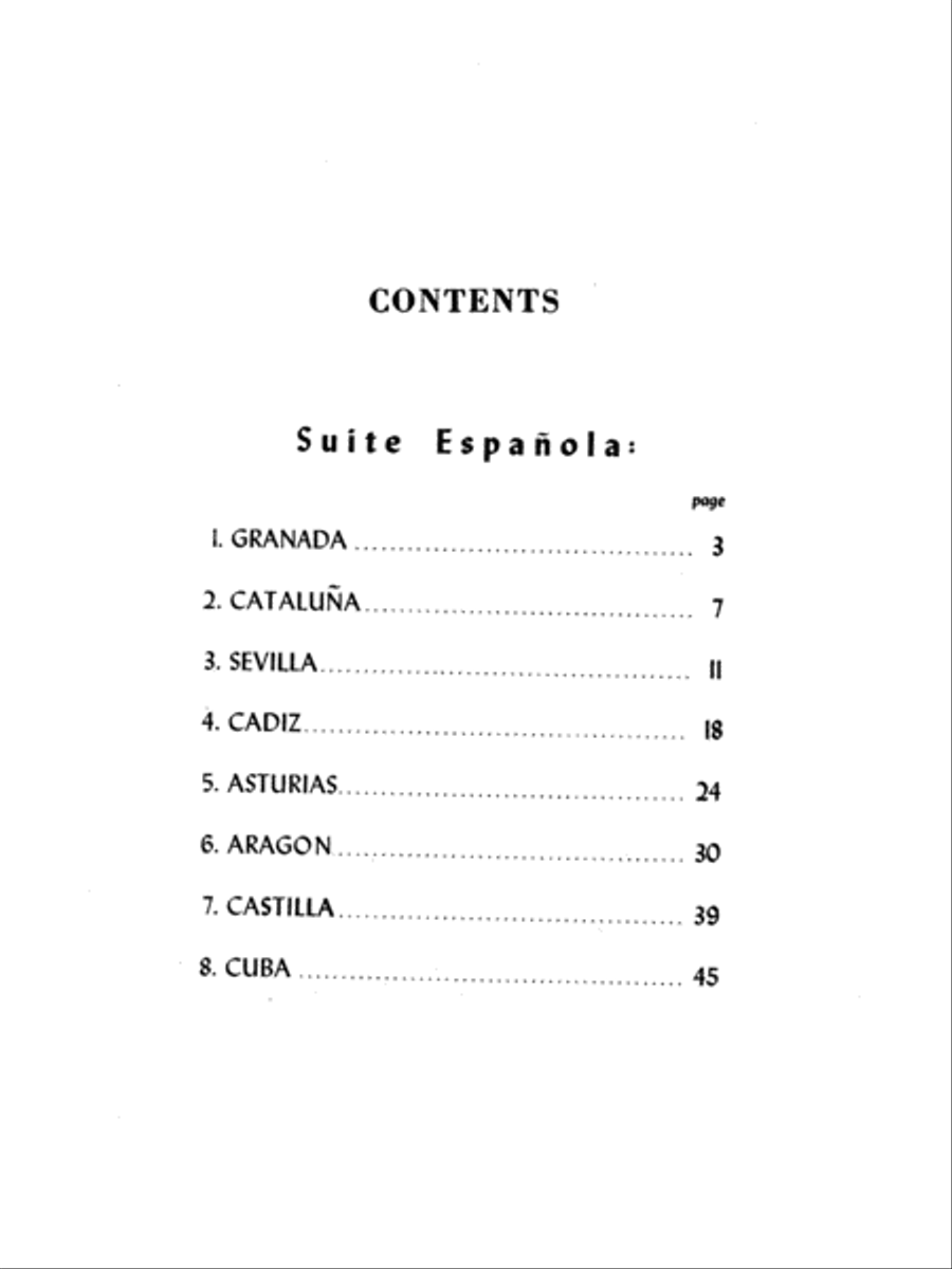 Suite Española