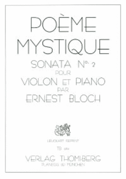 Poeme mystique (Sonata Nr. 2)