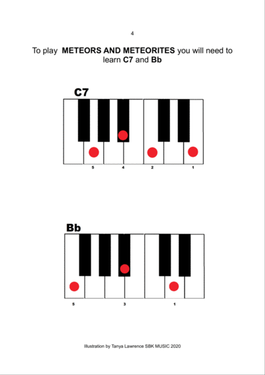 Astronomy! Easy Piano scores gallery preview page 5