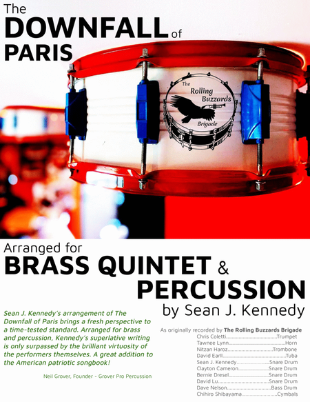 The Downfall of Paris for Brass Quintet and Percussion image number null