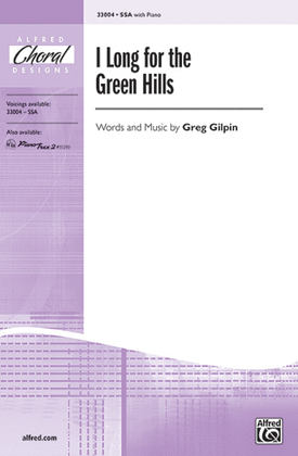 Book cover for I Long for the Green Hills