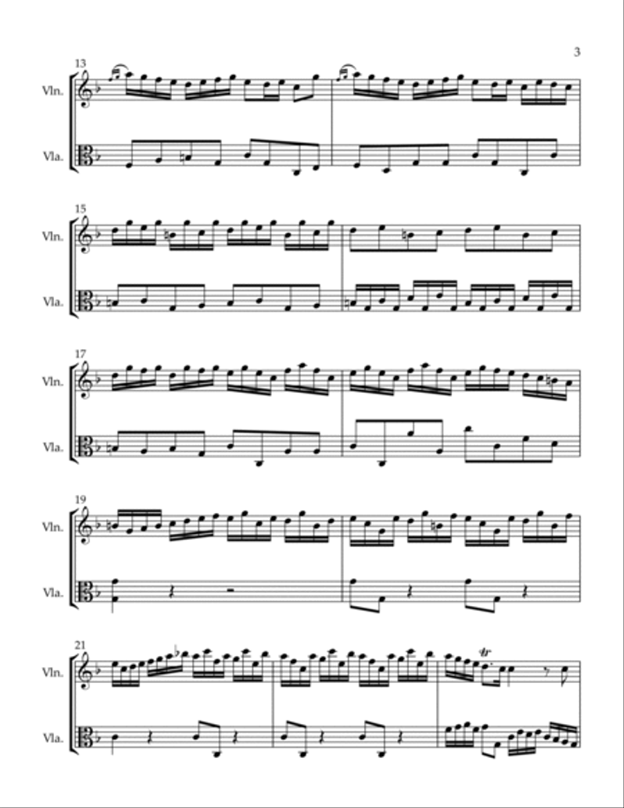 Capriccio Capriccio String Duet scores gallery preview page 3