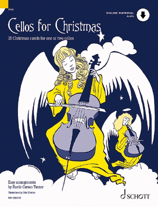 Book cover for Cellos for Christmas