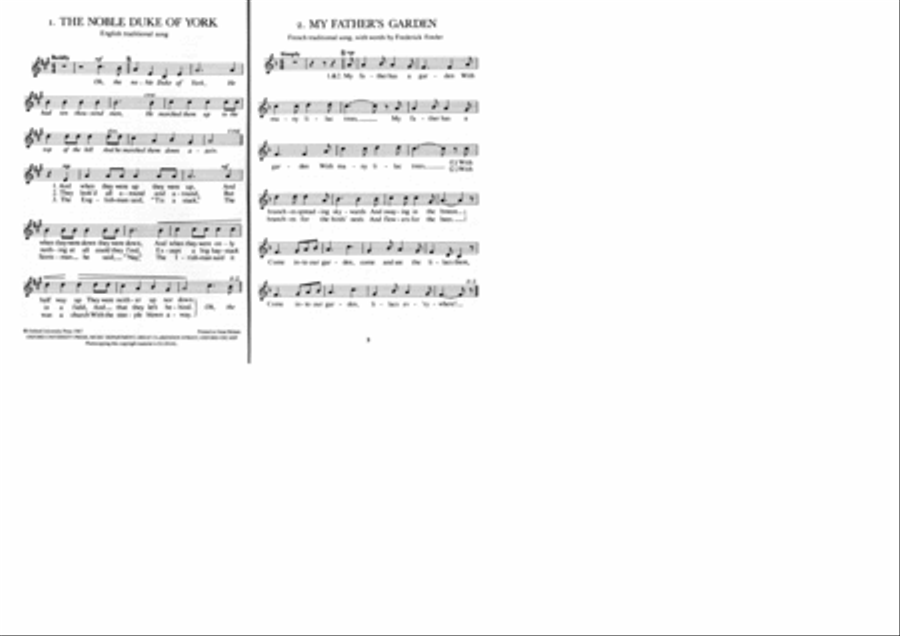 Sing Together!: Sing Together Unison Choir scores gallery preview page 2