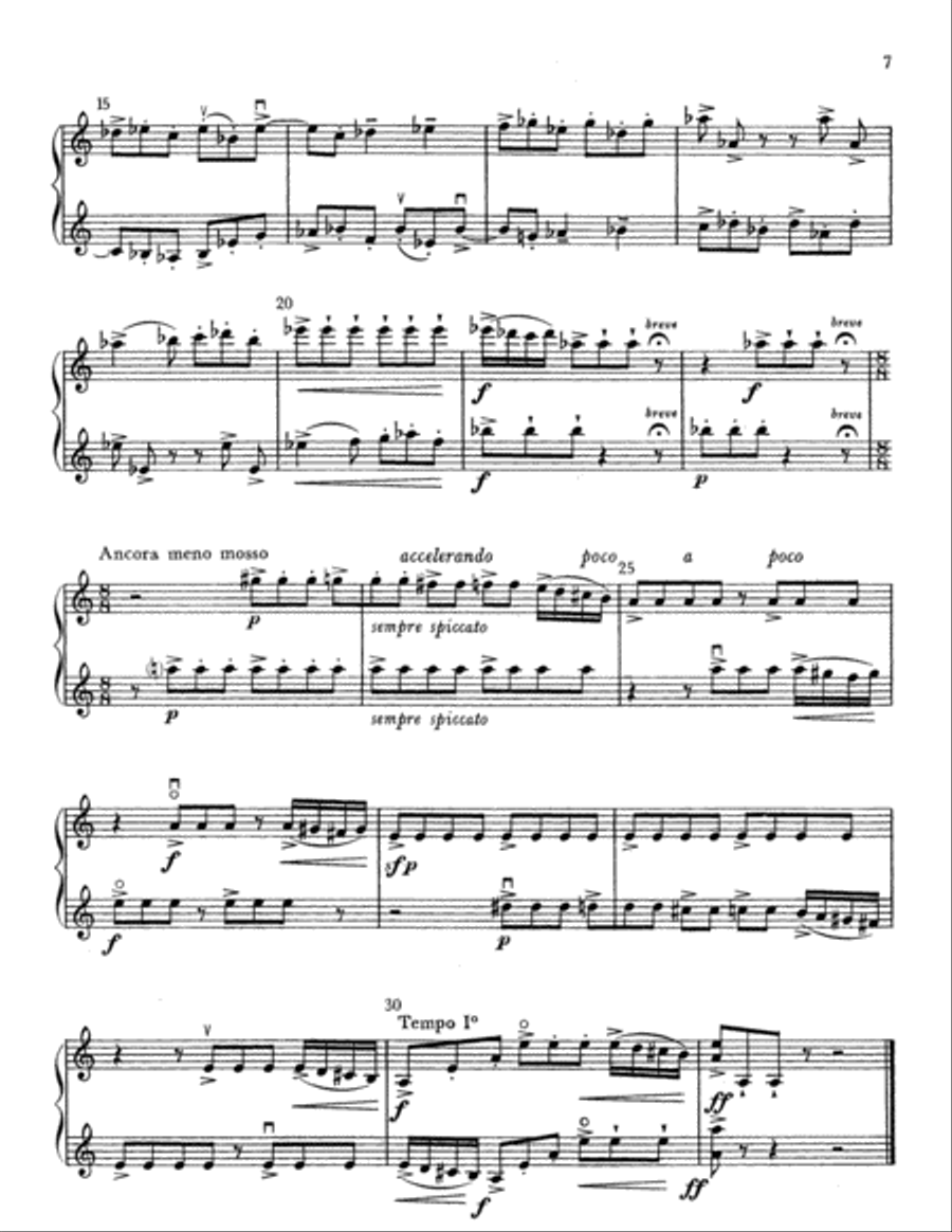 Suite for Two Violins Violin scores gallery preview page 5