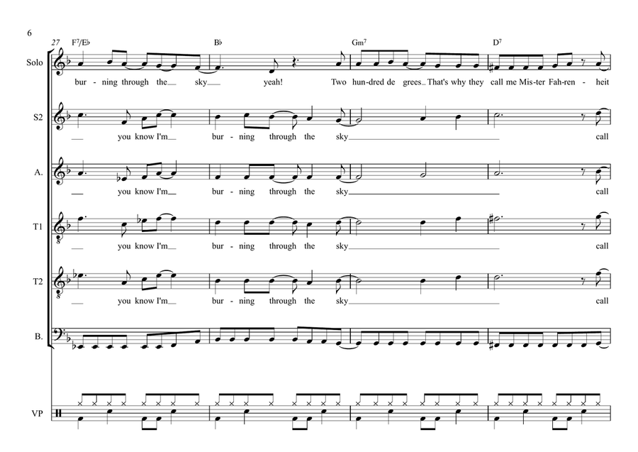Don't Stop Me Now Divisi scores gallery preview page 6