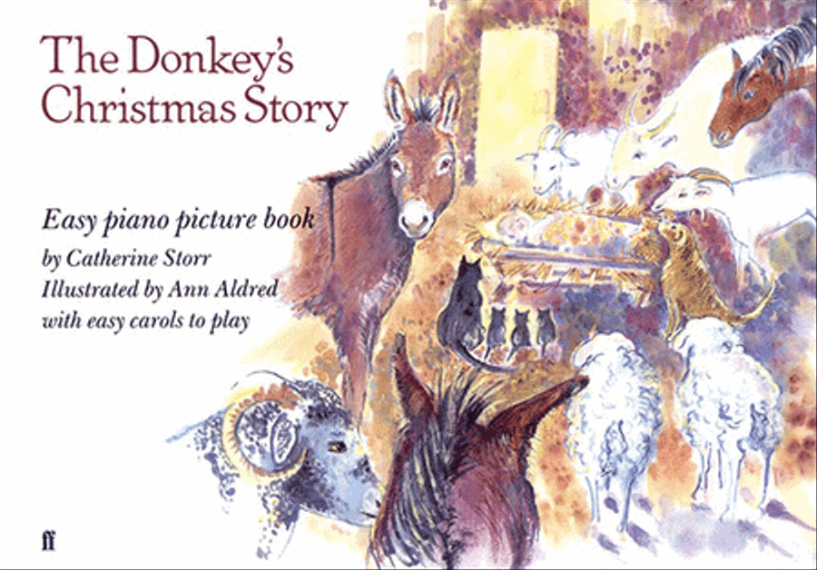 The Donkey's Christmas Story Easy Piano scores gallery preview page 1
