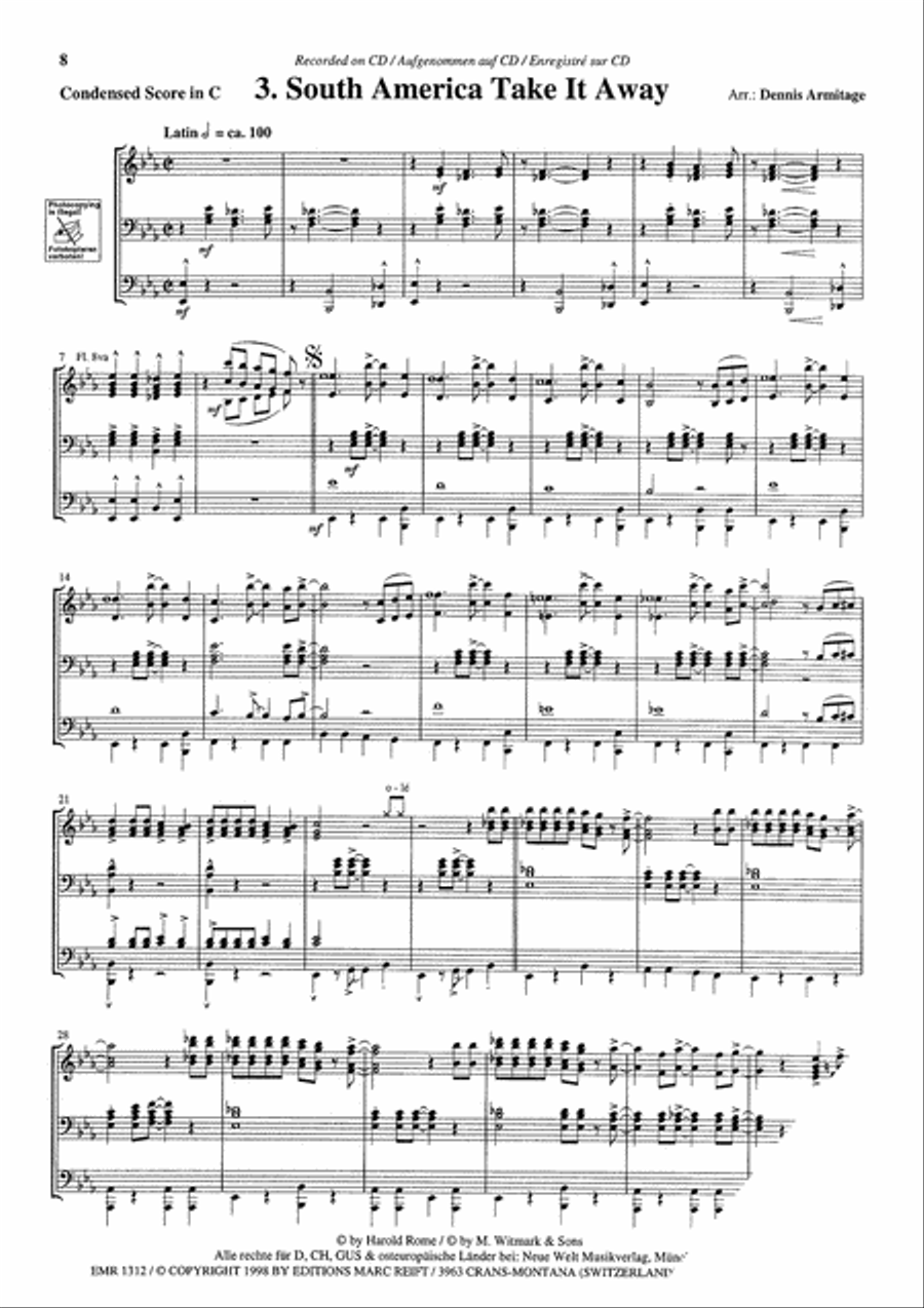 Swing Time Swing Time Concert Band scores gallery preview page 5