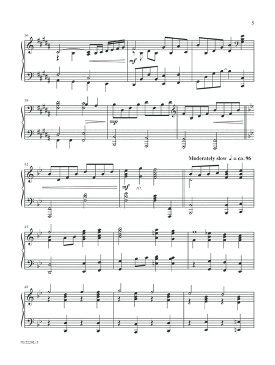Perfect Postludes Perfect Postludes Piano Solo scores gallery preview page 5