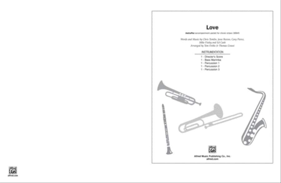 Love Choir scores gallery preview page 1