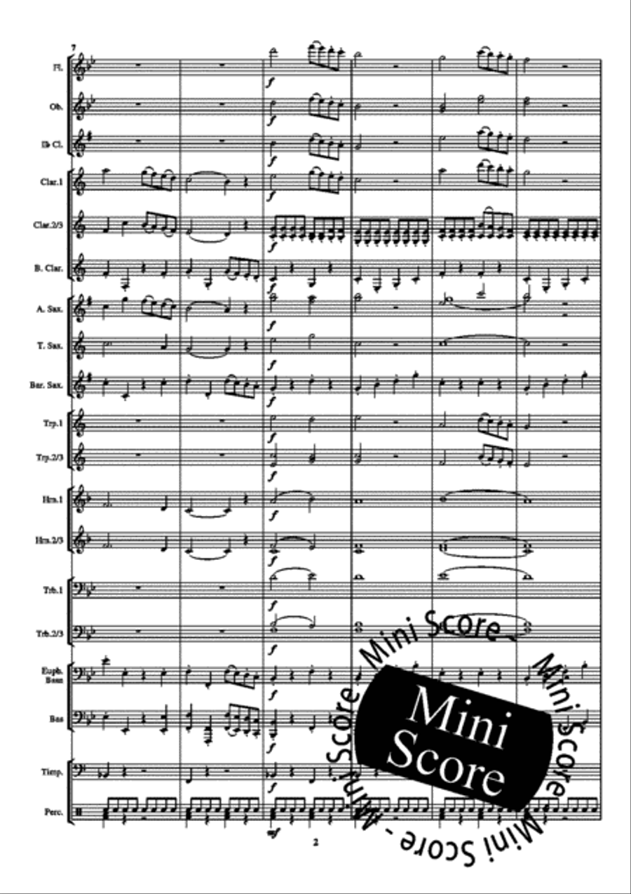 Mirabell Concert Band scores gallery preview page 6