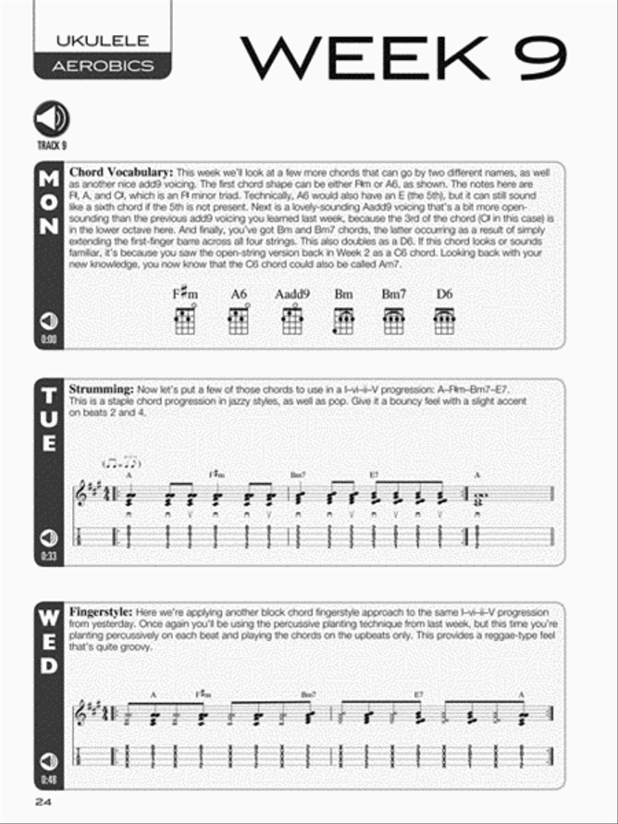 Ukulele Aerobics Ukulele scores gallery preview page 6