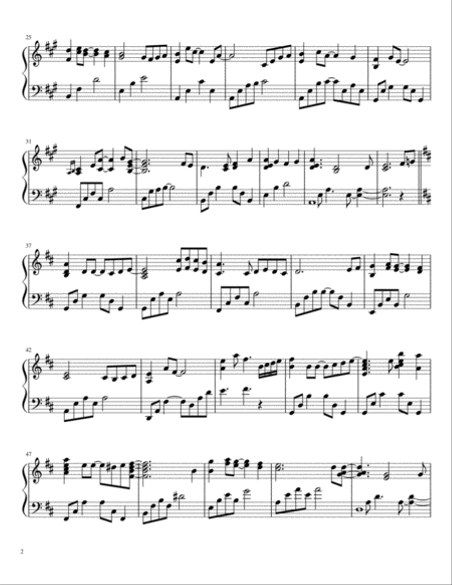 Joy in the morning - Piano Solo Piano Solo scores gallery preview page 2