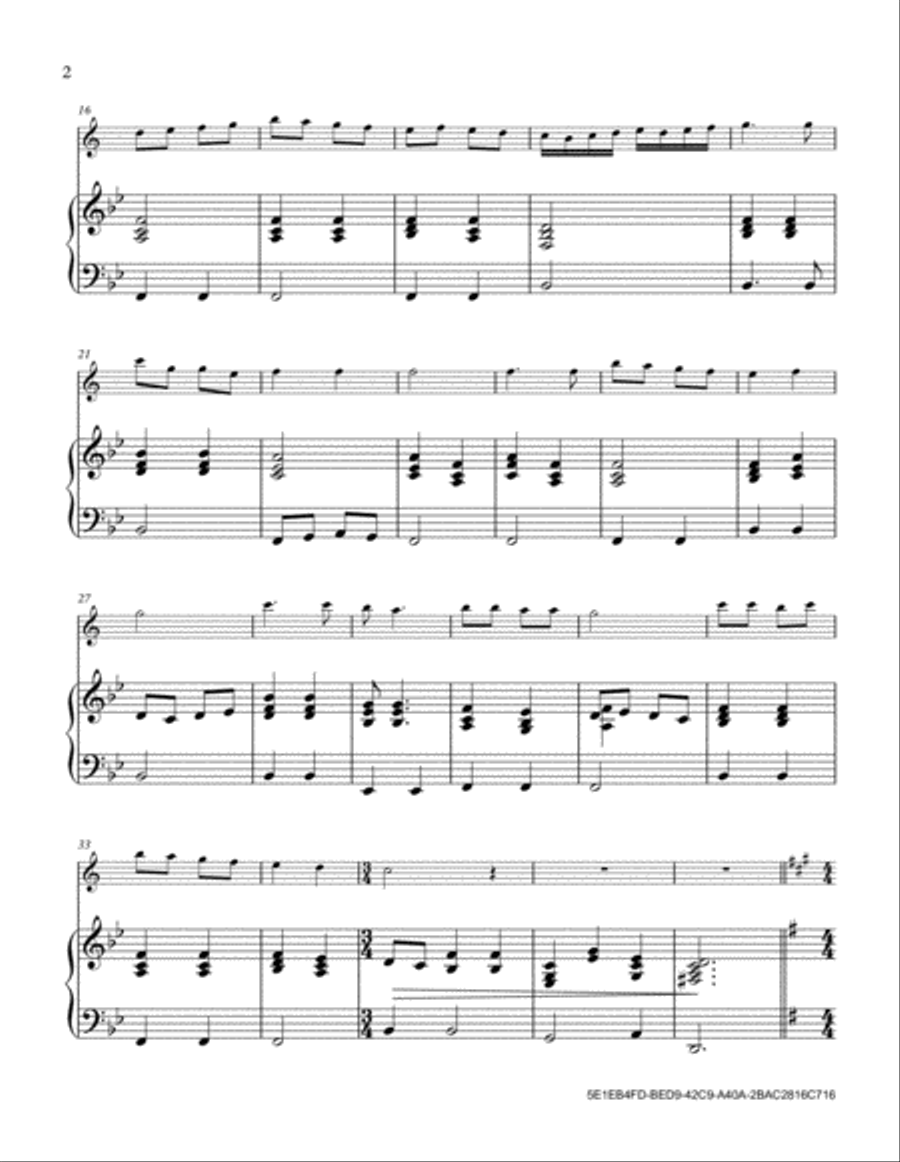 Count Your Many Blessings Tenor Saxophone scores gallery preview page 2