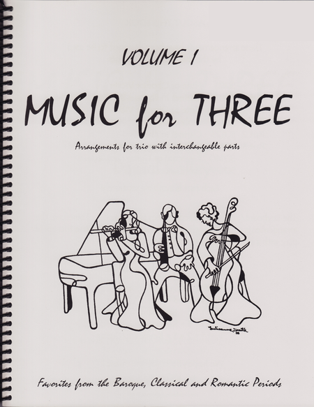 Music for Three, Volume 1 - Score (Parts 1-3 in C)