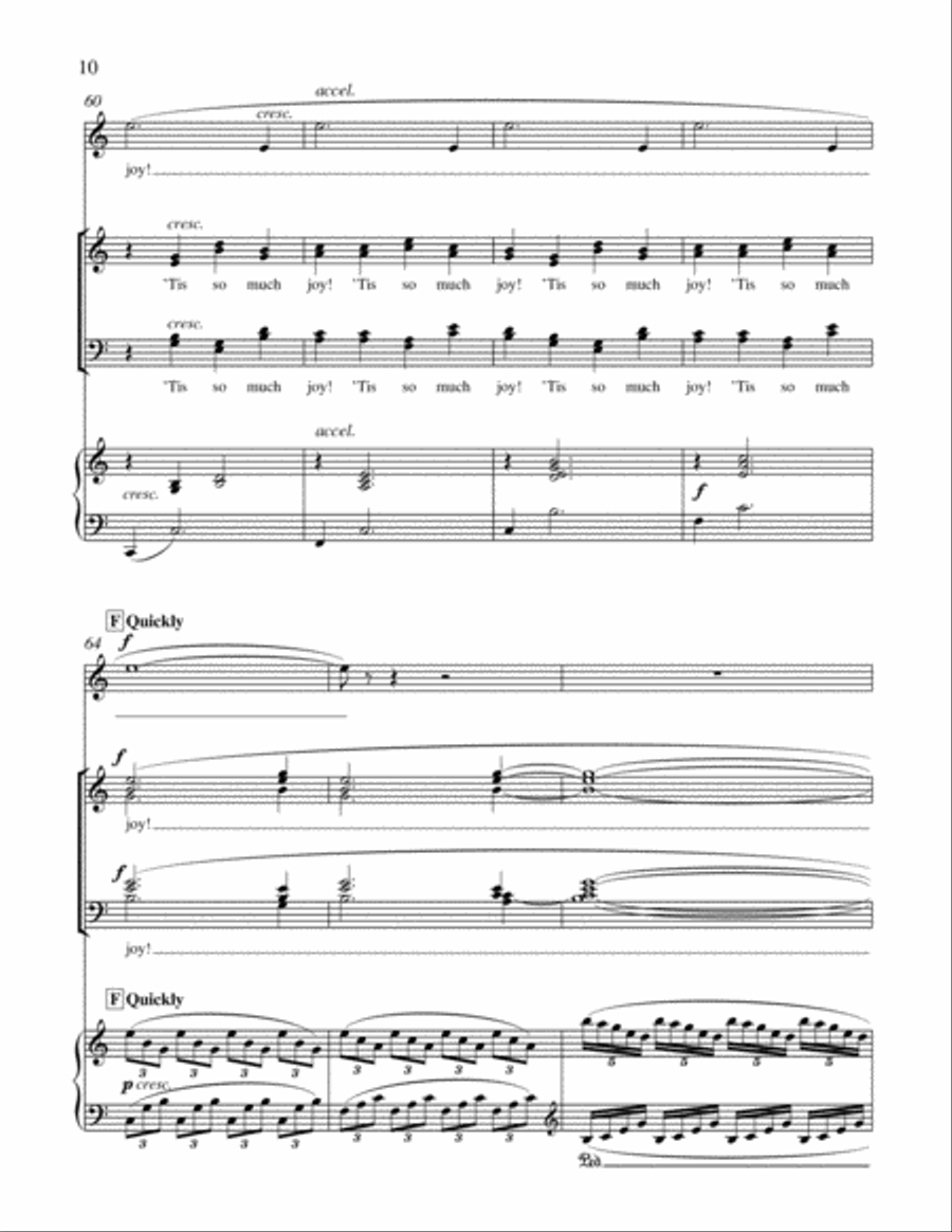 A Heart in Hiding: 6. A Jewel, A Joy! 4-Part scores gallery preview page 8
