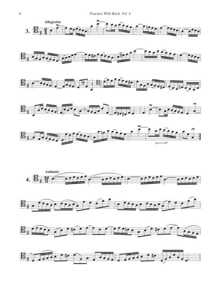 Practice With Bach for the Tenor Trombone Volume 4 based on the Goldberg Variations
