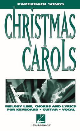 Book cover for Christmas Carols - Paperback Songs