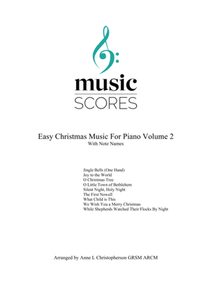 Book cover for Christmas Favourites for Easy Piano - Volume 2