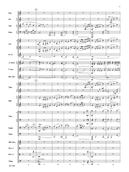 Redemption by Rossano Galante Concert Band - Sheet Music