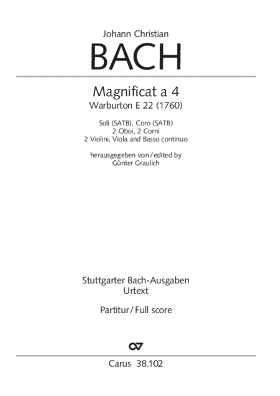 Magnificat a 4 4-Part scores gallery preview page 2