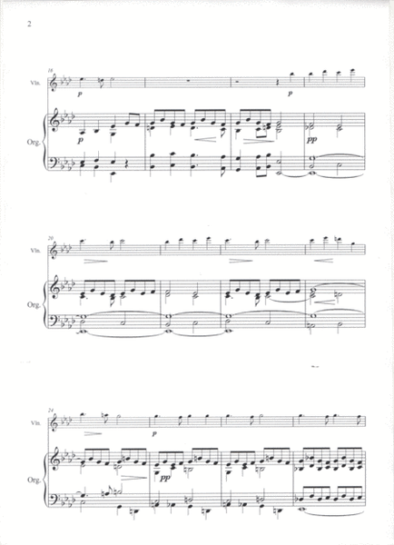 Pie Jesu - Violin & Organ