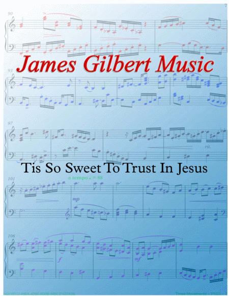 'Tis So Sweet To Trust In Jesus image number null