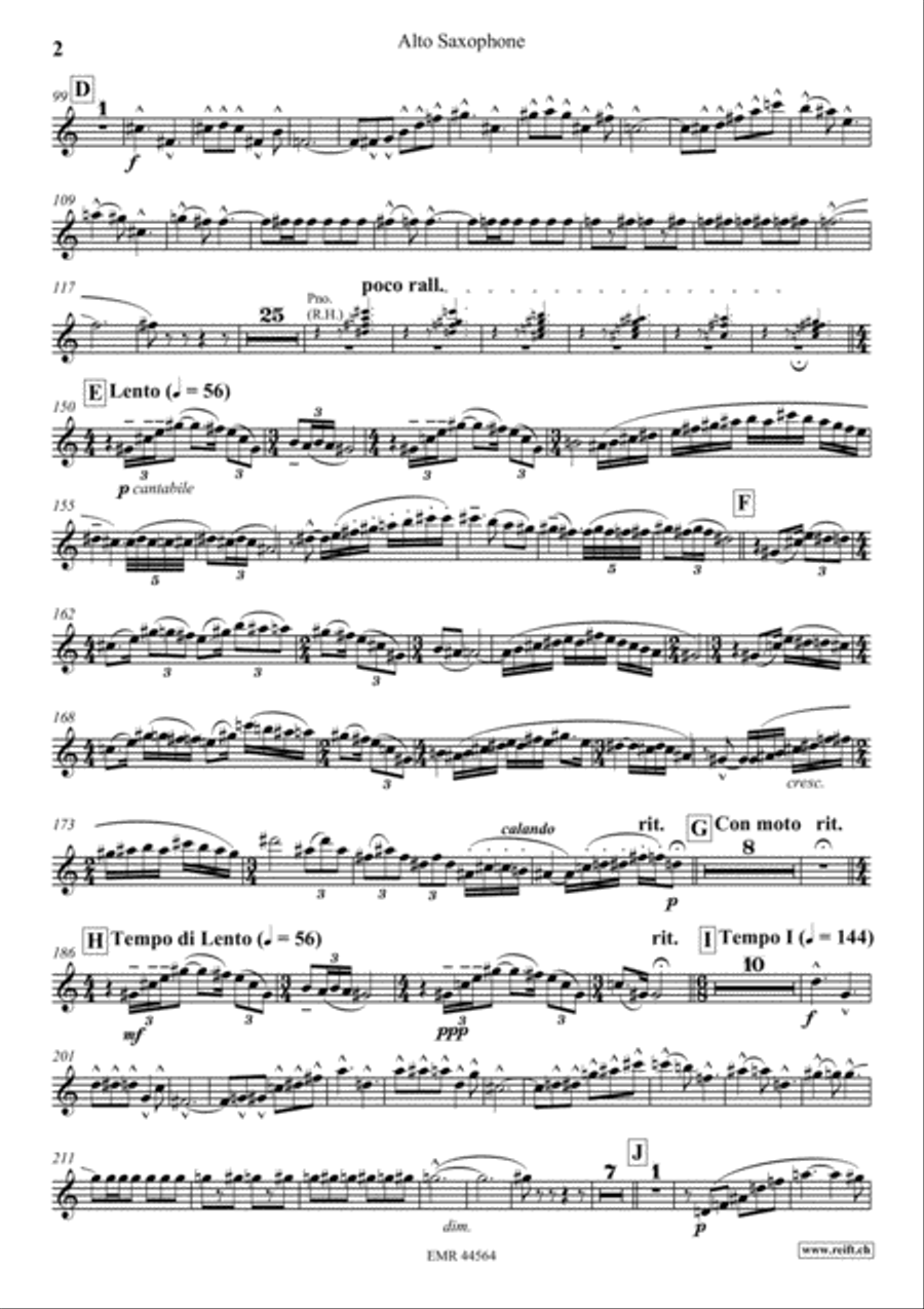 Scherzo Scherzo Alto Saxophone scores gallery preview page 3