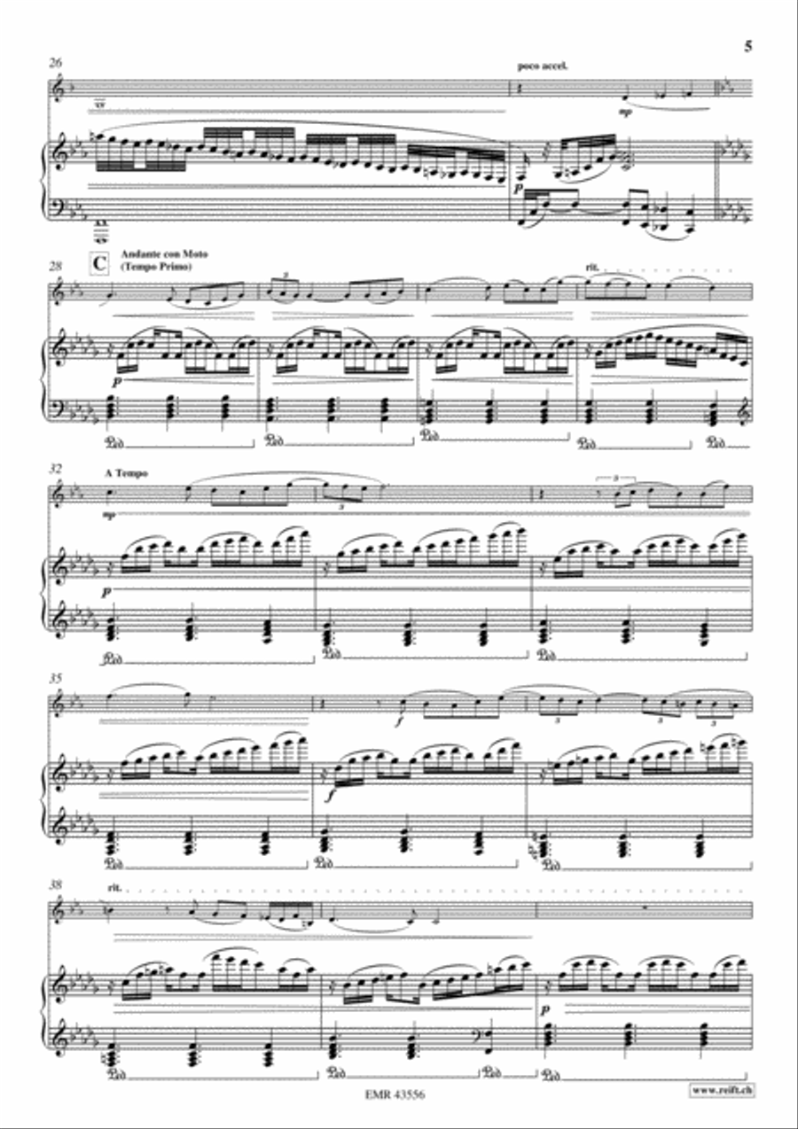 Oriental Odyssey Euphonium scores gallery preview page 6