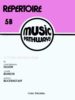 Book cover for Music Pathways - Repertoire 5B