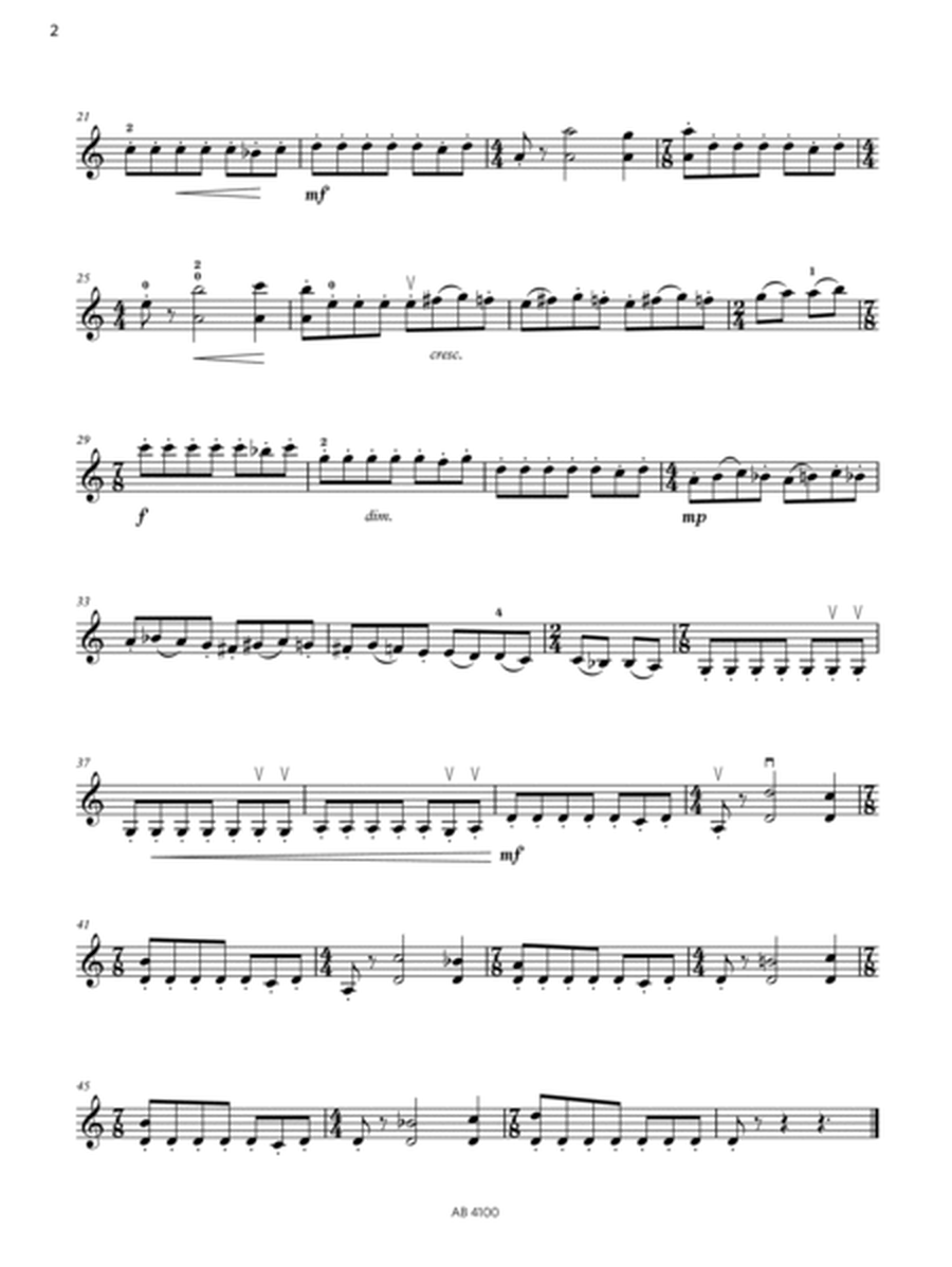 Moderato (Grade 6, C1, from the ABRSM Violin Syllabus from 2024)