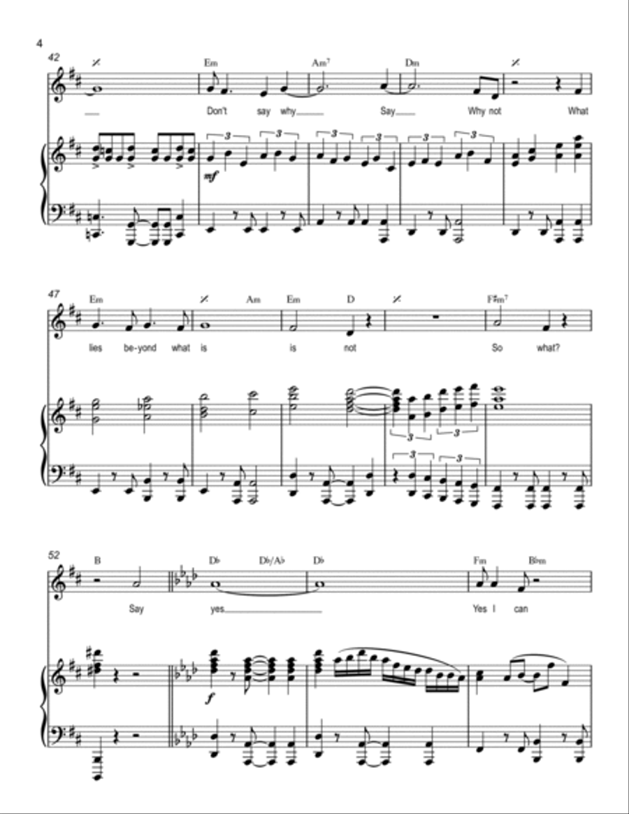 Yes Yes Voice scores gallery preview page 4