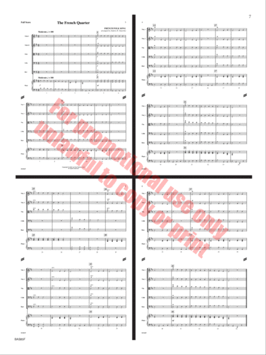 5th Avenue Rock 5th Avenue Rock String Orchestra scores gallery preview page 8
