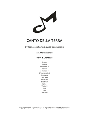 Book cover for Canto Della Terra
