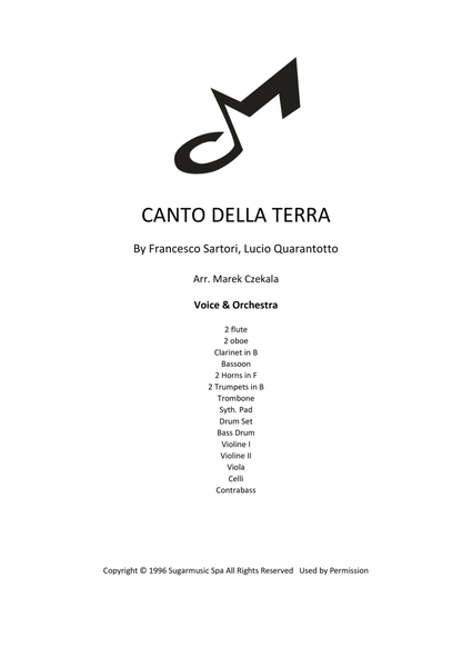 Canto Della Terra image number null
