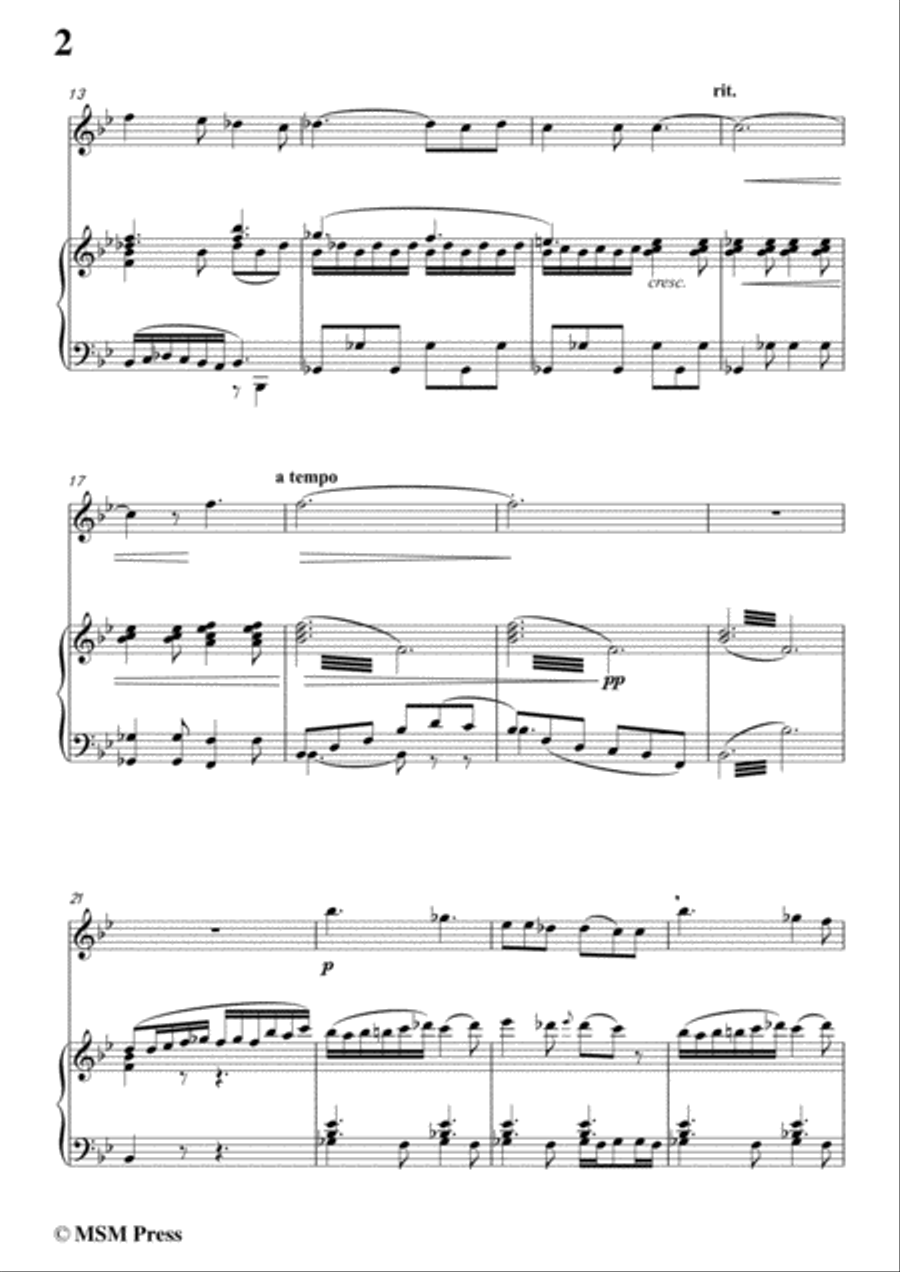 Berlioz-L'ile Inconnue,for Violin and Piano Voice scores gallery preview page 4
