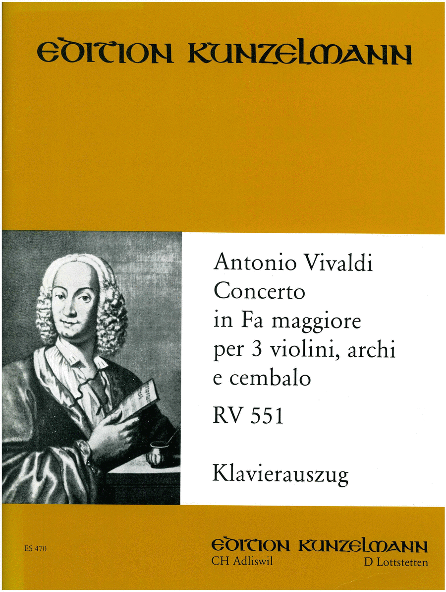 Concerto for 3 violins Violin scores gallery preview page 1
