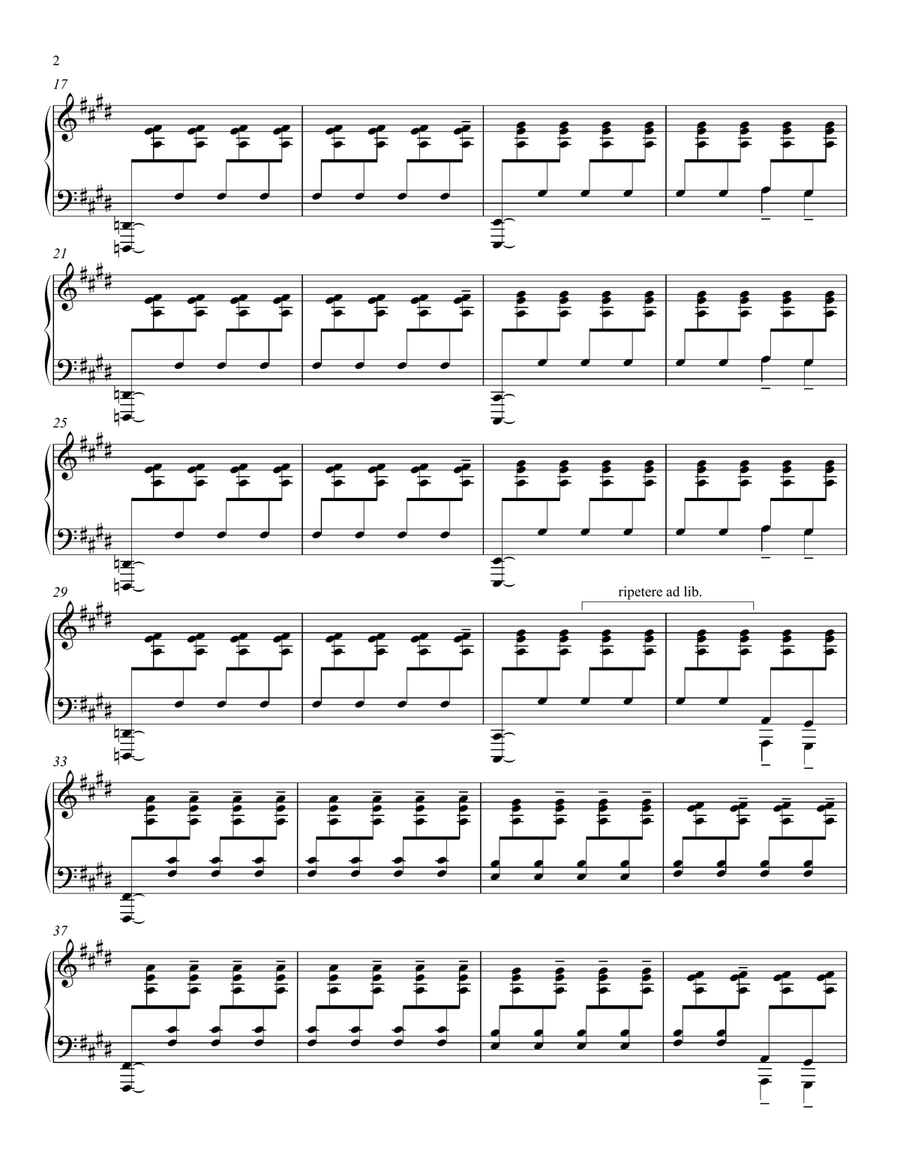 Atoms Atoms Piano Solo scores gallery preview page 2