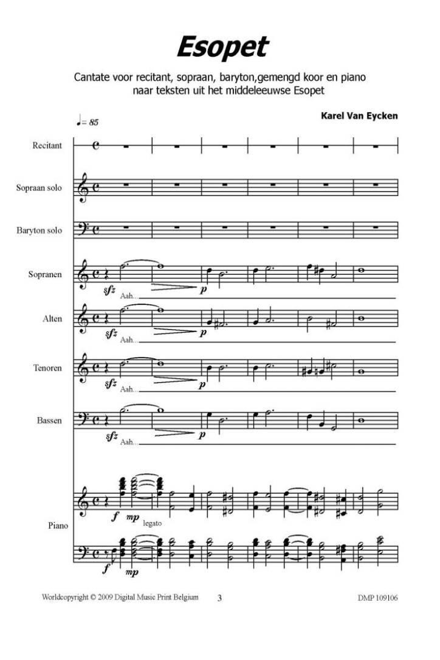 Esopet Mixed Choir scores gallery preview page 2