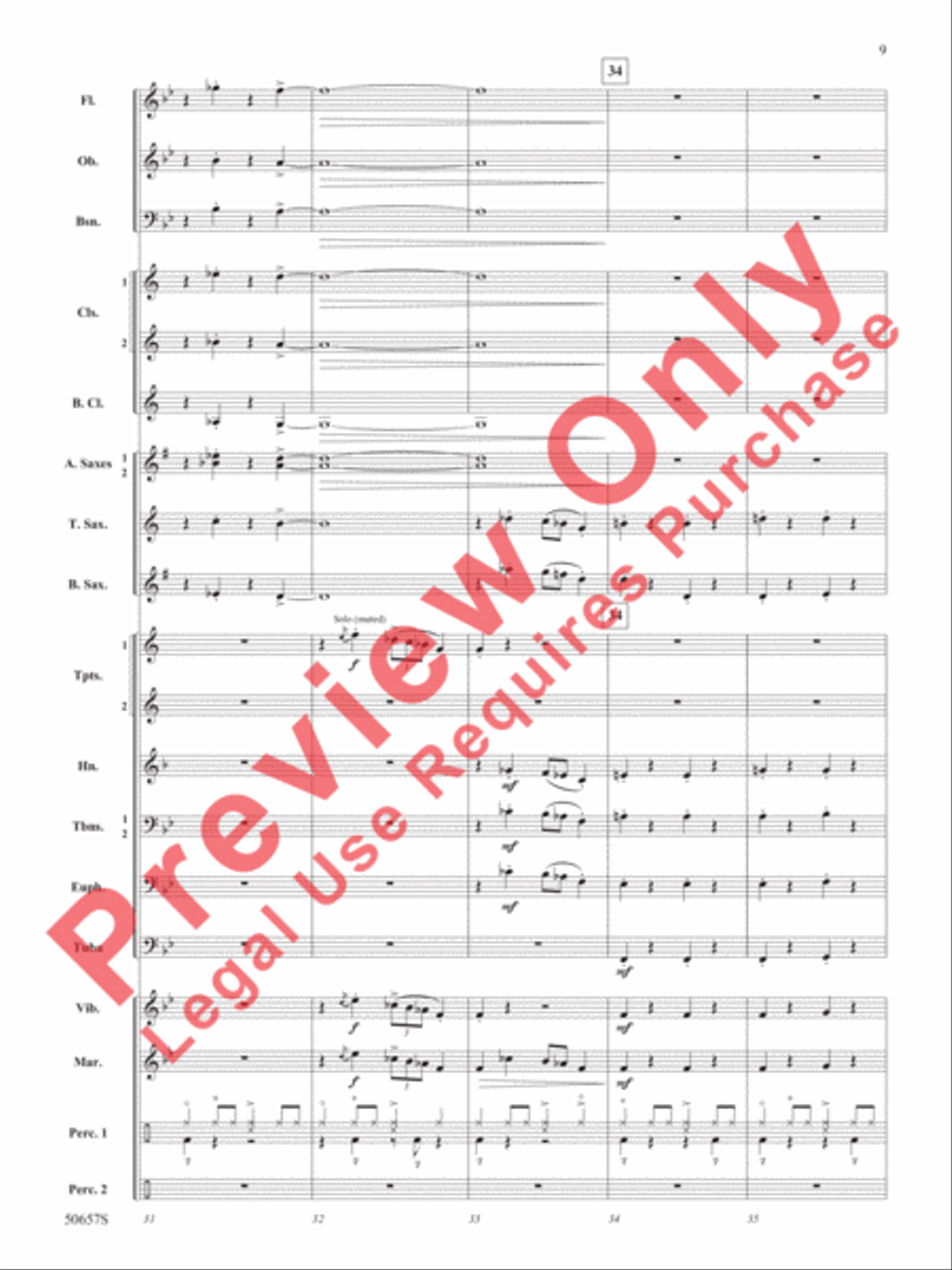 You Better Sleigh! You Better Sleigh! Concert Band scores gallery preview page 10