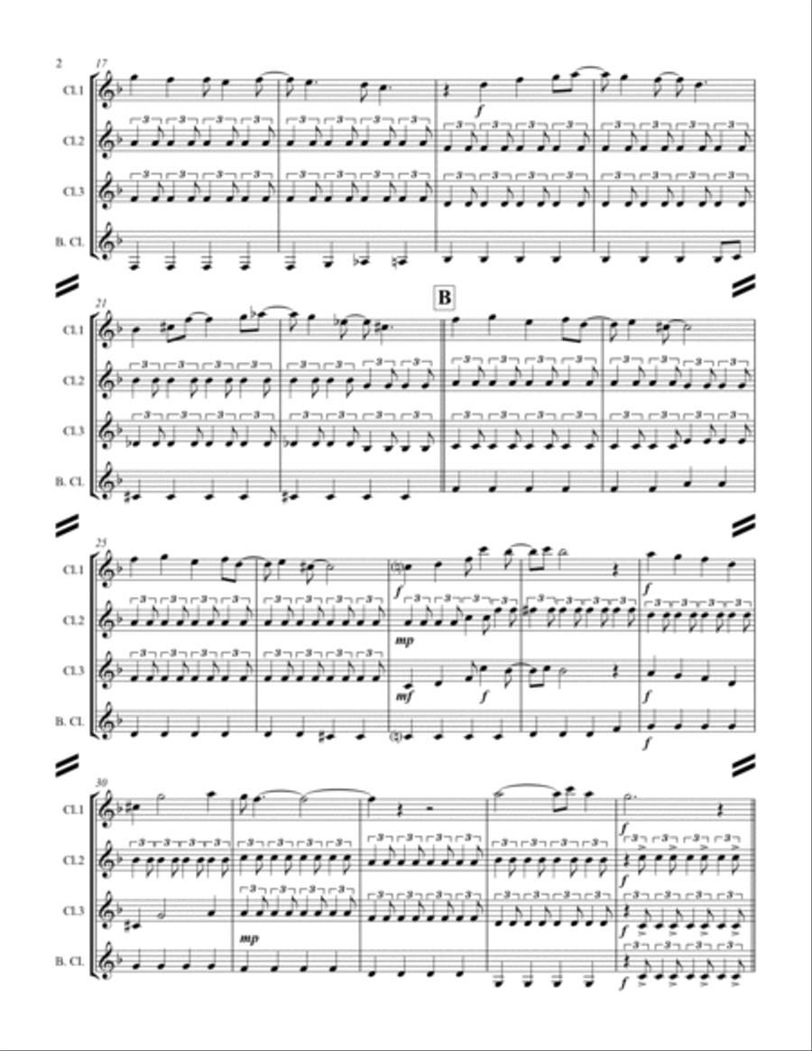 All I Want For Christmas Is You All I Want For Christmas Is You Woodwind Ensemble scores gallery preview page 3