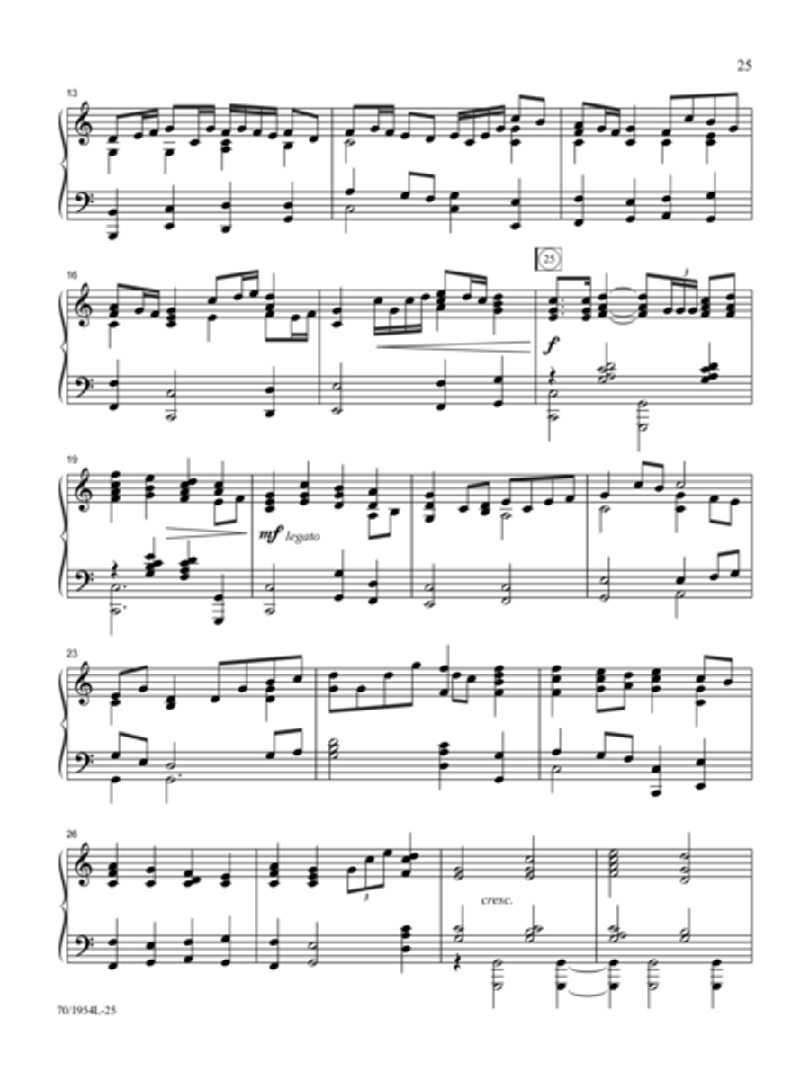Christmas in Ivory Piano Solo scores gallery preview page 15