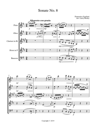 Scarlatti Sonatas No. 8 & 12