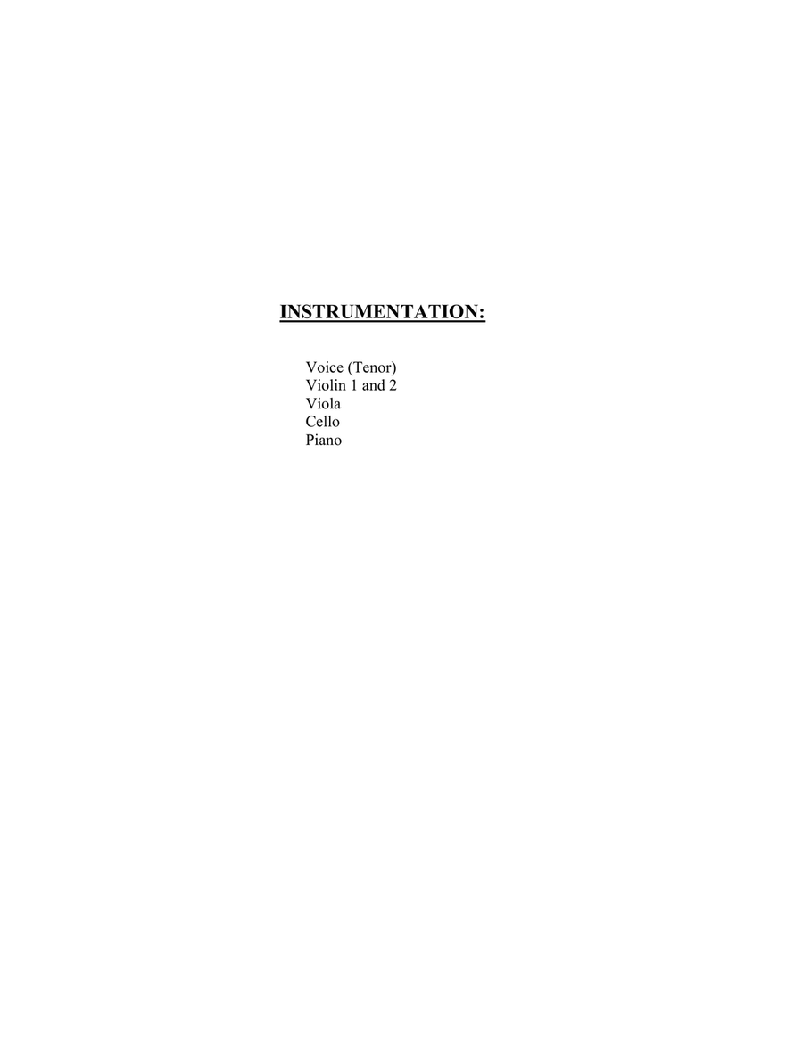 Core ngrato Neapolitan Song Arranged for Tenor and Ensemble in the key of Eb Piano, Vocal scores gallery preview page 4