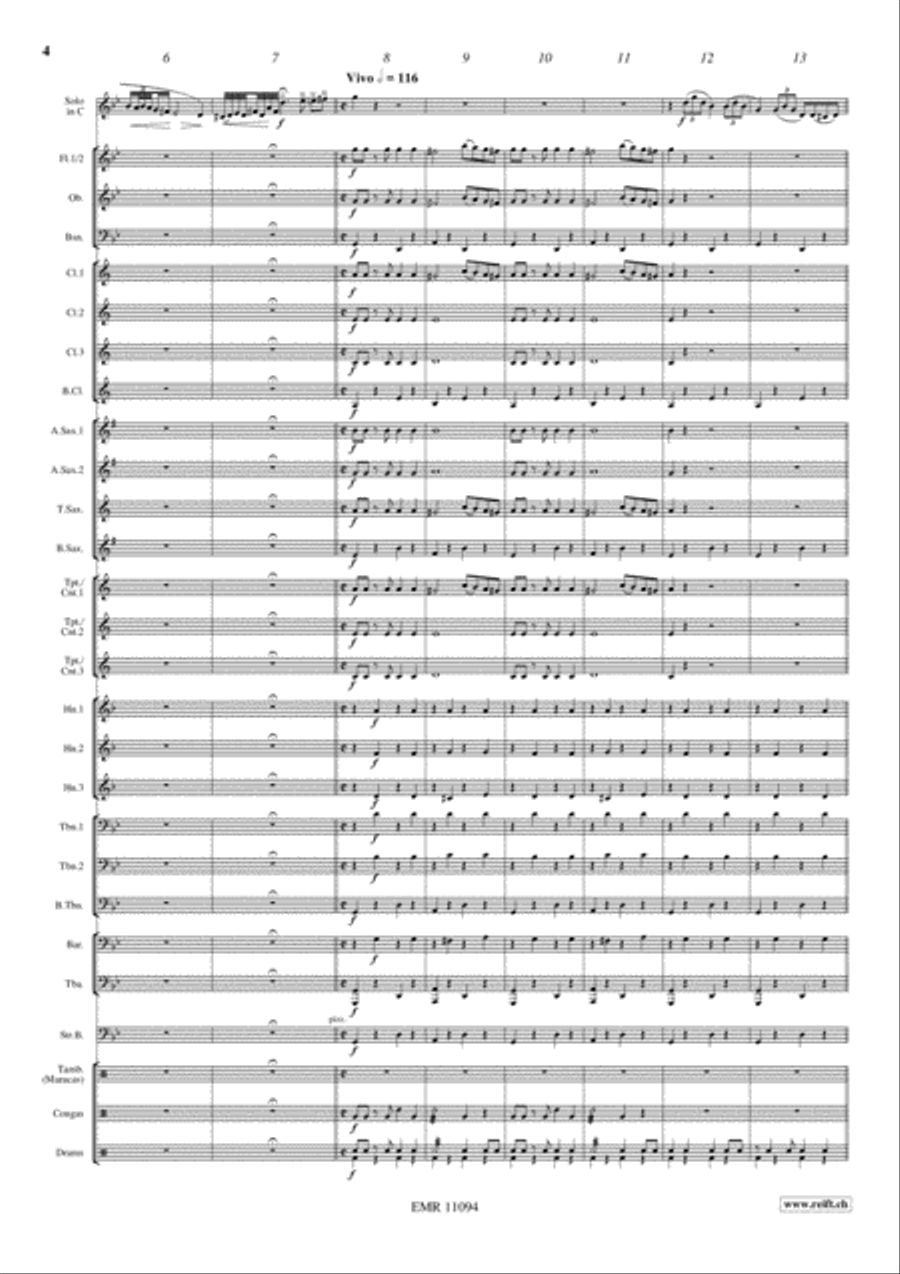 Tico-Tico Concert Band scores gallery preview page 5