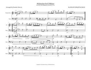Polonaise In G Minor
