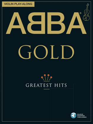 Book cover for Abba Gold: Violin Playalong
