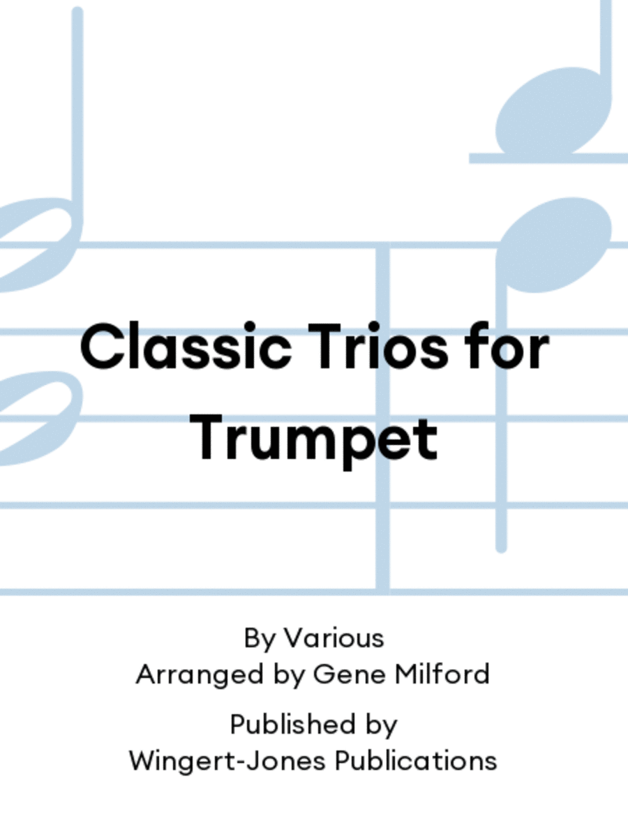 Classic Trios for Trumpet